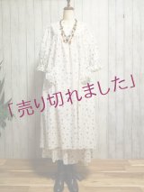 💐プレーリーフラワー💐ホワイトワンピース
