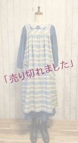 レトロチェック　エプロン
