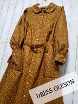 【重宝の一着】GOOD-DAYS-DRESS／コート風ワンピース／通年着用／USAコットンプリントほか