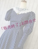 【予約受注】Road to Avonleaセーラ・ポルカドット・ドレス／