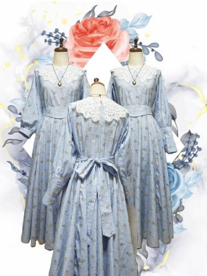 画像3: 【一着限定】ドリーミー・サキュラースカートドレスII　ゴージャスレースカラー