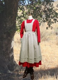 ローラのエプロン＆ワンピース【大草原の小さな家】シーズン6