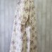 画像10: 丸襟ワンピース／なごみ柄／綿麻上質プリント／7〜8分袖＋9分袖／後ろボタン一個留／ (10)
