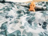 癒しユニークの丸襟ワンピース／7〜8分袖＋9分袖／後ろボタン一個留／